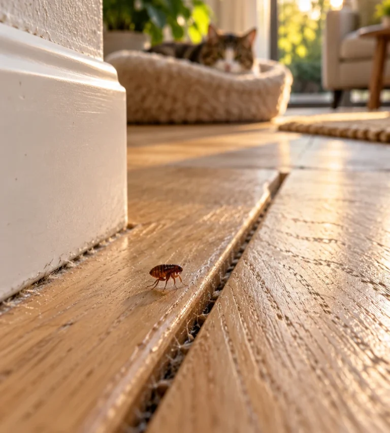 Puces de parquet : traitement professionnel et garantie d’intervention Puces de parquet : traitement professionnel et garantie d’intervention